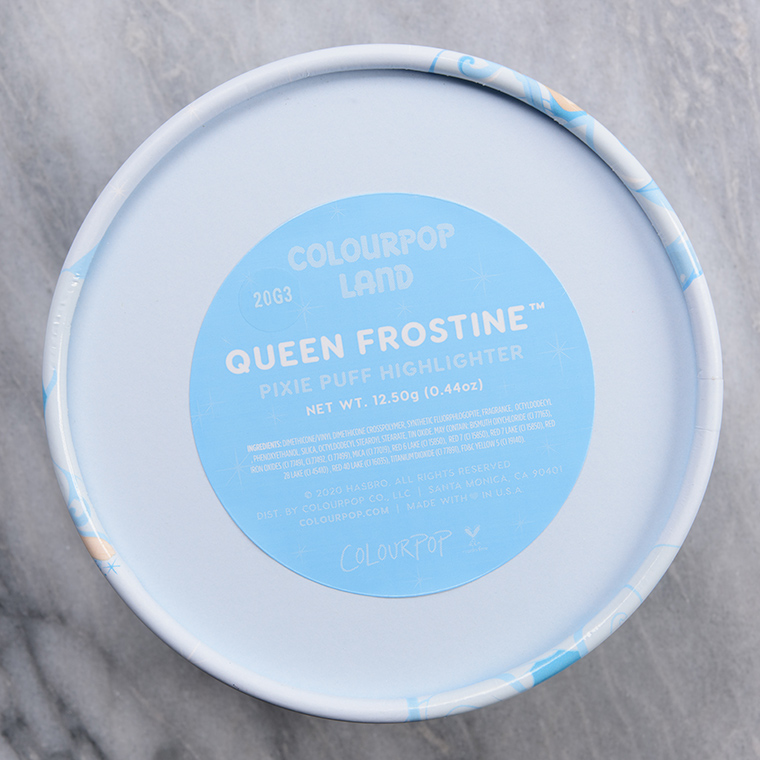 ColourPop Queen Frostine Pixie Puff Highlighter