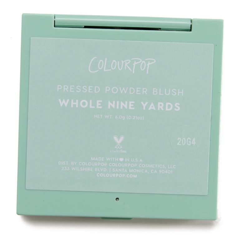ColourPop Whole Nine Yards Pressed Powder Blush