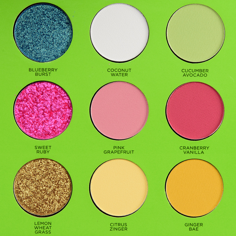 Coloured Raine Juicy Boost 18-Pan Pressed Pigment and Shadow Palette