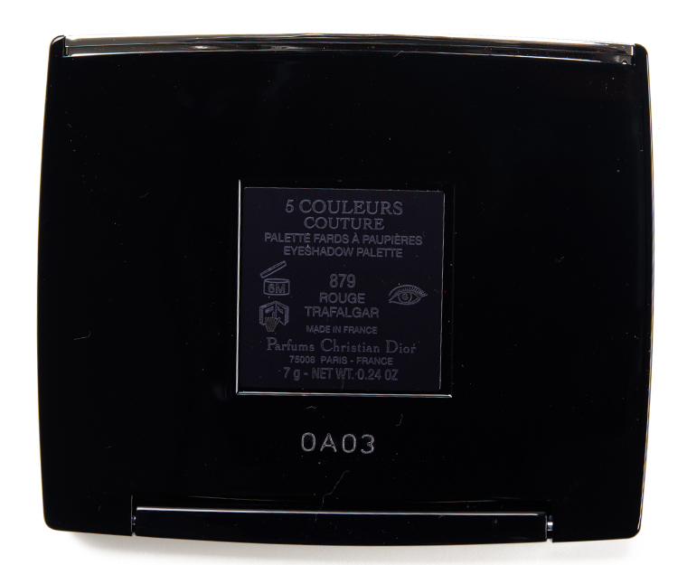 Dior Rouge Trafalgar (879) 5 Couleurs Couture Eyeshadow Palette