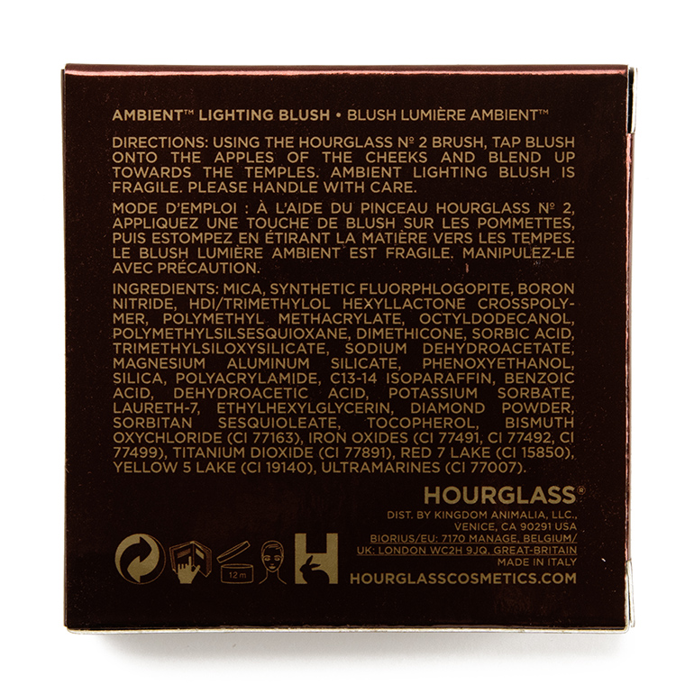Hourglass At Night Ambient Lighting Blush
