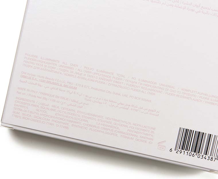 Huda Beauty Flora N.Y.M.P.H. All Over Highlighting Powder