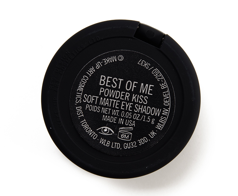 MAC Best of Me Powder Kiss Soft Matte Eyeshadow