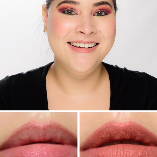 MAC DateMaker Powder Kiss Liquid Lipcolour Review & Swatches