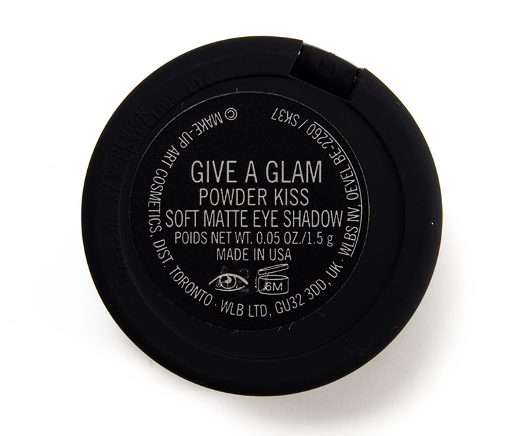MAC Give a Glam Powder Kiss Soft Matte Eyeshadow