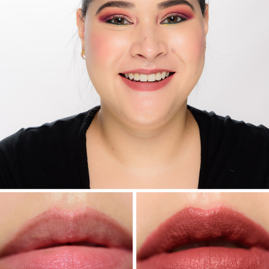 MAC Over the Taupe Powder Kiss Liquid Lipcolour Review & Swatches