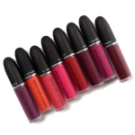 MAC Powder Kiss Liquid Lipcolours + Soft Matte Eyeshadows | Swatches
