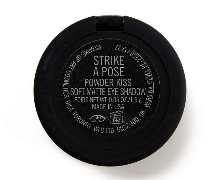MAC Strike a Pose Powder Kiss Soft Matte Eyeshadow