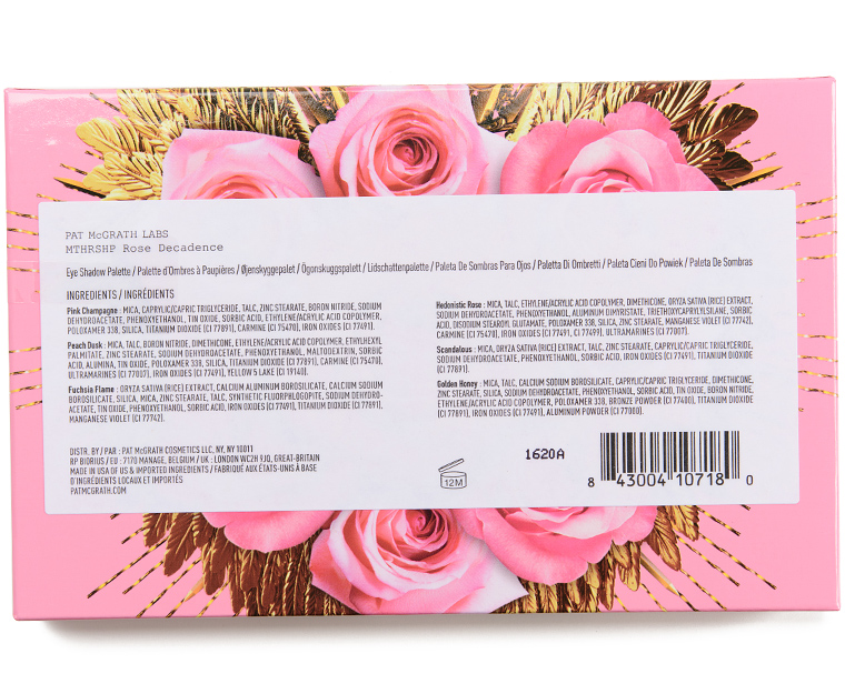 Pat McGrath Rose Decadence MTHRSHP Eyeshadow Palette