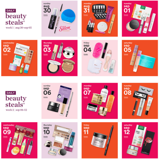 Ulta 21 Days Aug 2020