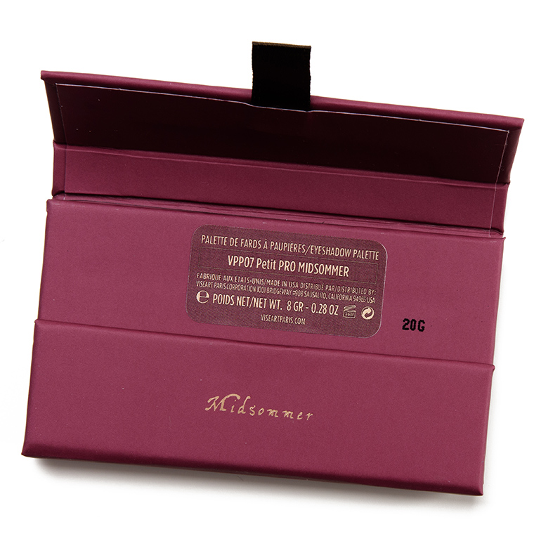 Viseart Midsommer Petit Pro Palette