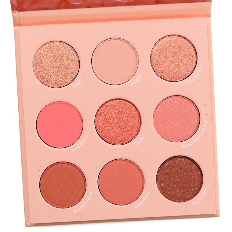 ColourPop Coast to Coral 9-Pan Pressed Powder Palette