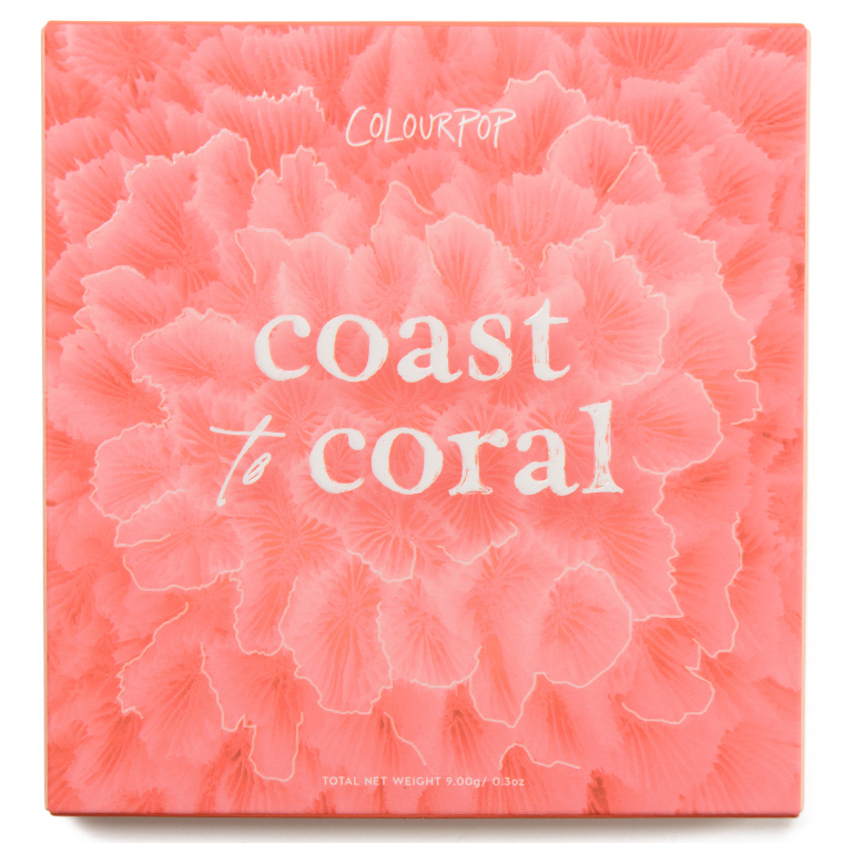 ColourPop Coast to Coral 9-Pan Pressed Powder Palette