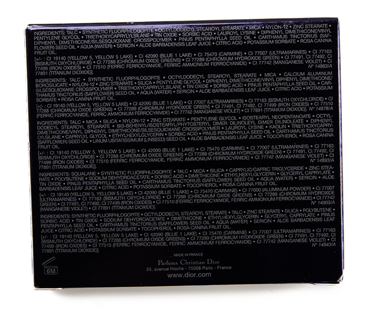 Dior Pink Corolle (859) 5 Couleurs Couture Eyeshadow Palette