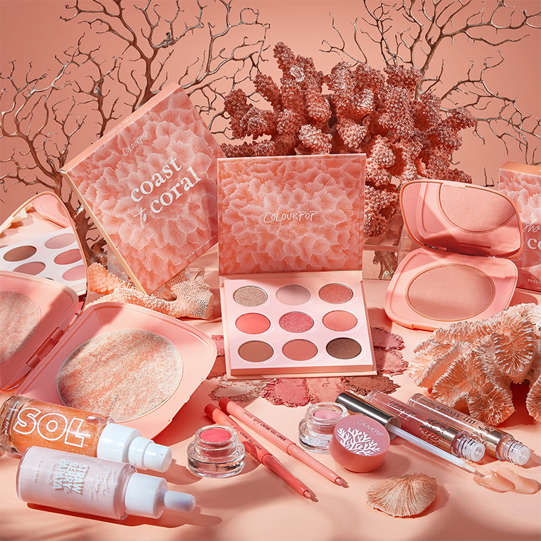 ColourPop Coast to Coral Collection for Fall 2020
