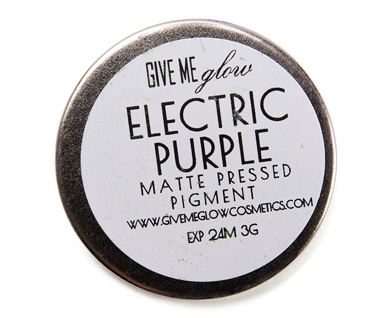 Give Me Glow Electric Purple Matte Pressed Shadow