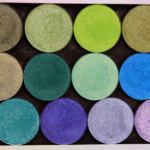Give Me Glow Swatches: Foiled Pressed Shadows (x31)