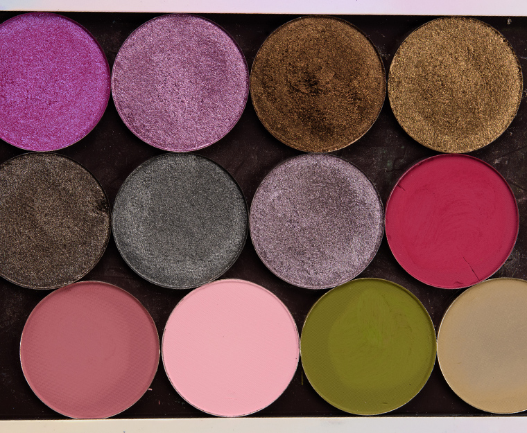 Give Me Glow Swatches: Foiled Pressed Shadows (x31)