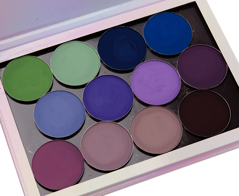 Give Me Glow Swatches: Matte Pressed Shadows (x27)