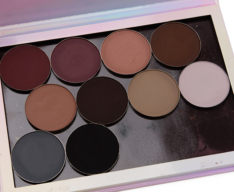 Give Me Glow Swatches: Matte Pressed Shadows (x27)