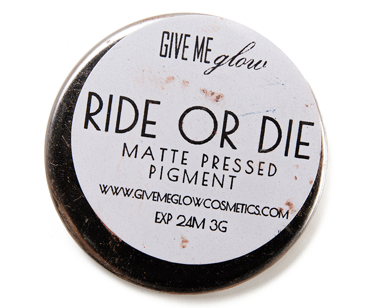 Give Me Glow Ride or Die Matte Pressed Shadow