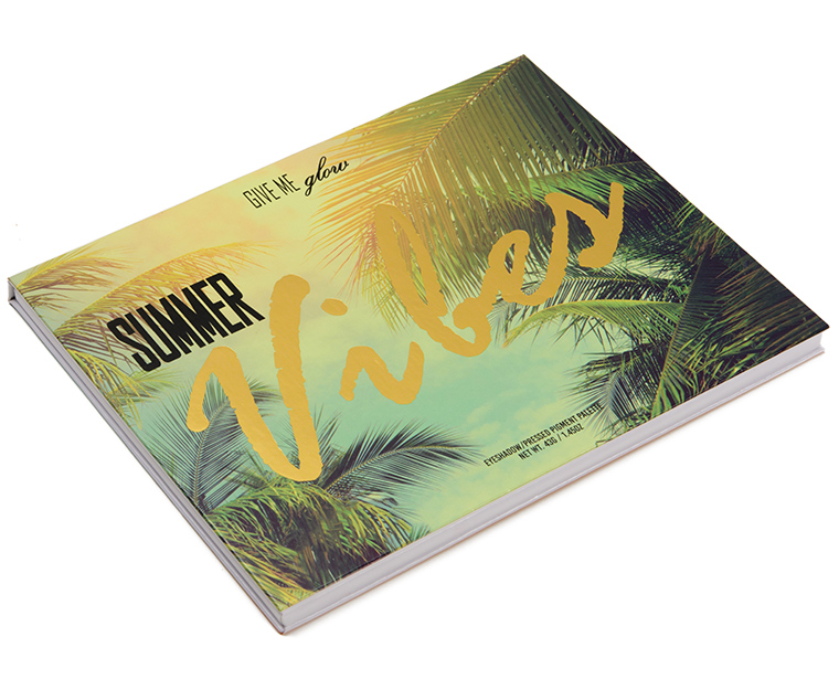 Give Me Glow Summer Vibes 12-Pan Pressed Pigment Palette