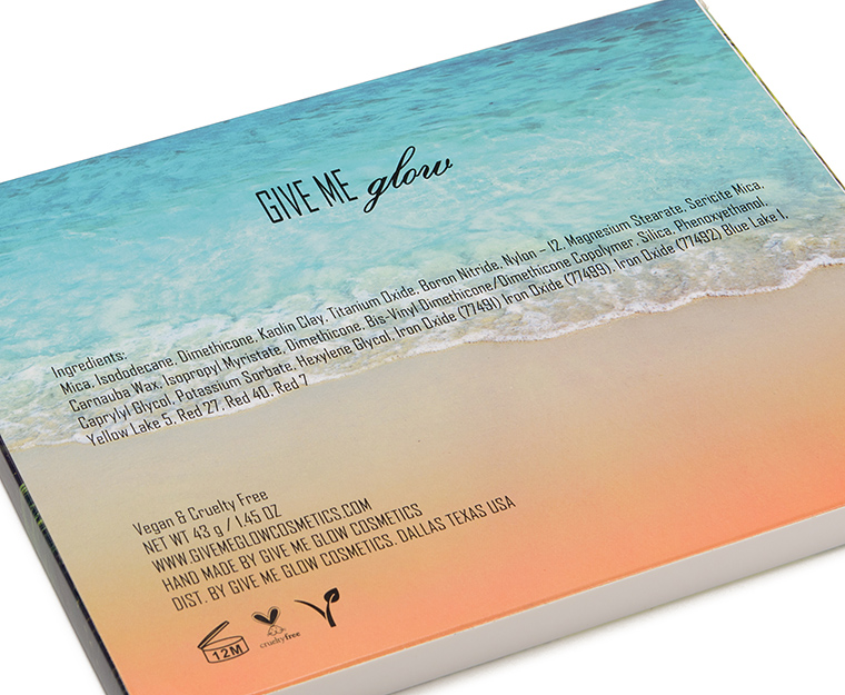 Give Me Glow Summer Vibes 12-Pan Pressed Pigment Palette