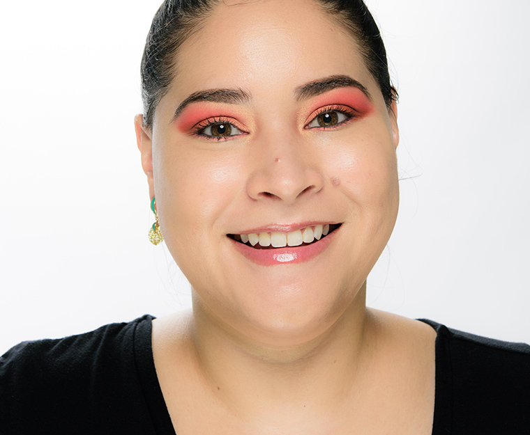 Diffused Light over set foundation (your left) vs. Set foundation only