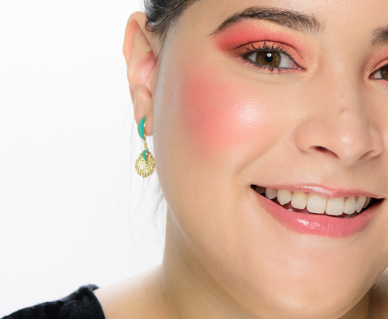 Hourglass Vibrant Flush Ambient Strobe Lighting Blush