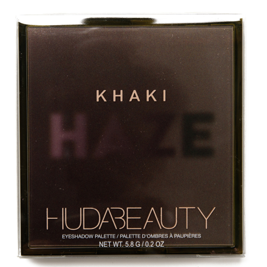 Huda Beauty Khaki Haze Obsessions Eyeshadow Palette Review & Swatches