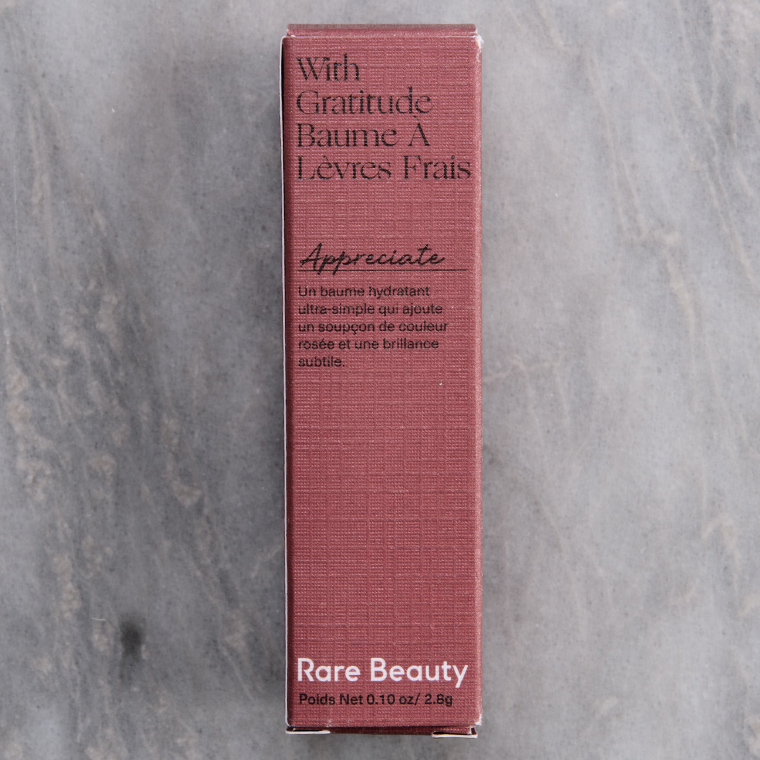 Rare Beauty Appreciate With Gratitude Dewy Lip Balm
