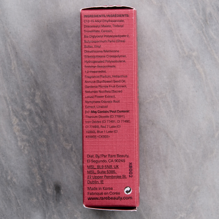 Rare Beauty Compliment With Gratitude Dewy Lip Balm