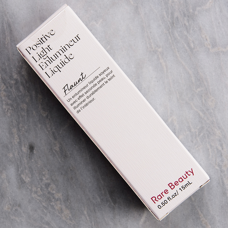 Rare Beauty Flaunt Positive Light Liquid Luminizer Highlight