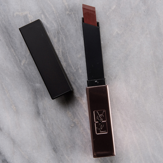YSL Ambiguous Chestnut (216) Slim Glow Matte Rouge Pur Couture Lipstick