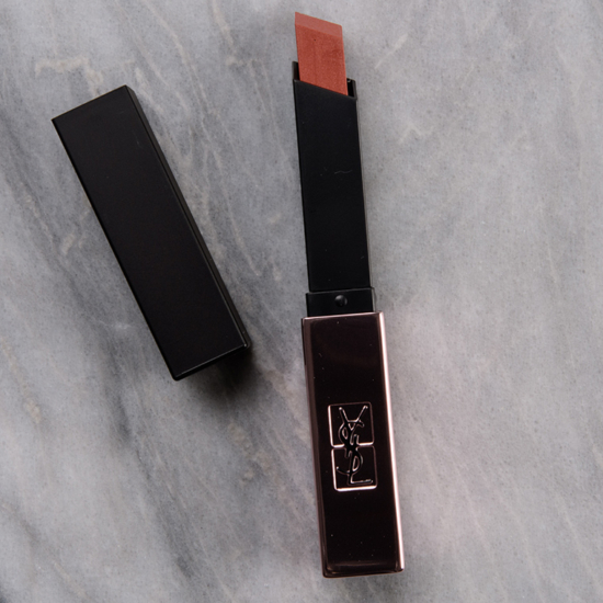 YSL Furtive Caramel (209) Slim Glow Matte Rouge Pur Couture Lipstick