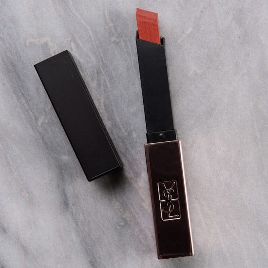 YSL No Taboo Chili (213) Slim Glow Matte Rouge Pur Couture Lipstick