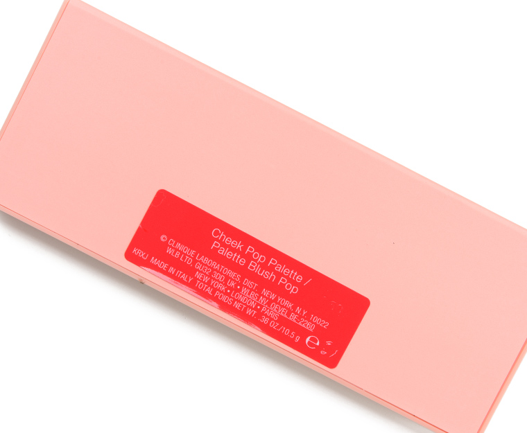 Clinique Warm Up (2020) Cheek Pop Palette