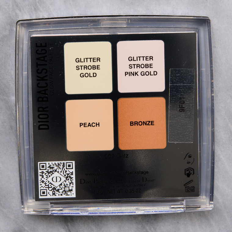 Dior Glitz (002) Backstage Glow Face Palette