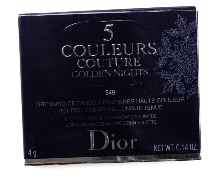 Dior Golden Snow (549) 5 Couleurs Couture Eyeshadow Palette