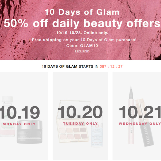 Holiday 2020 Macys 10 Days