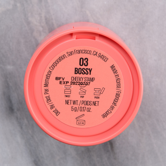 Kaja Bossy (03) Cheeky Stamp Blendable Blush Review & Swatches