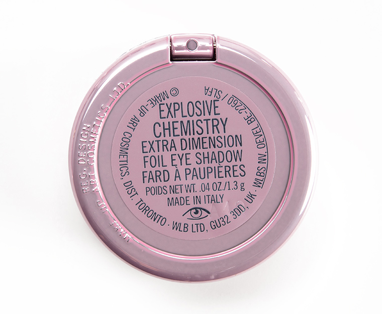 MAC Explosive Chemistry Extra Dimension Foil Eye Shadow
