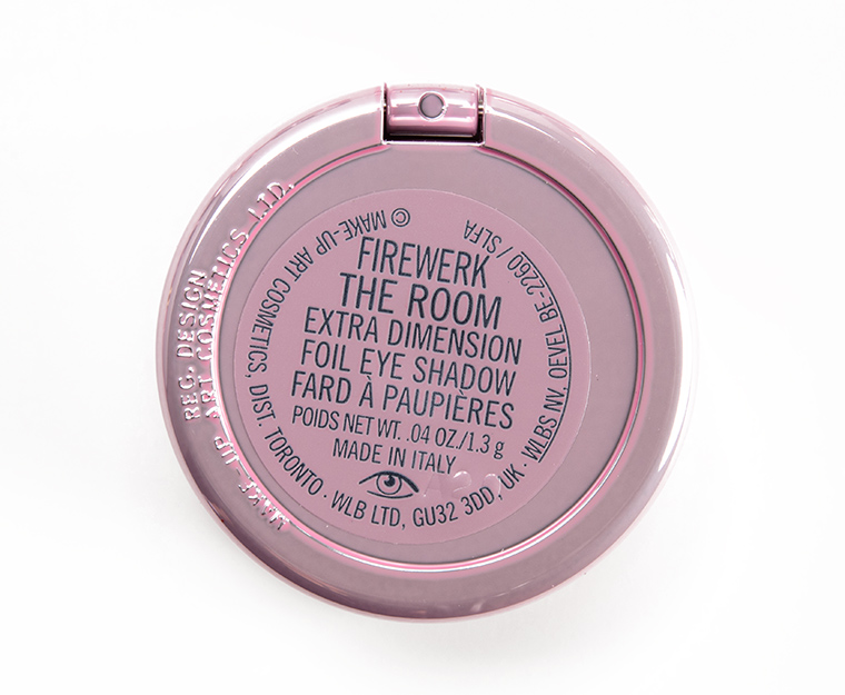 MAC Firewerk the Room Extra Dimension Foil Eye Shadow