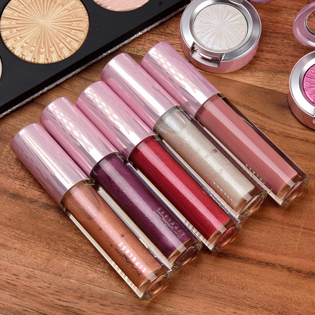MAC Frosted Firework Collection Swatches (Colour)