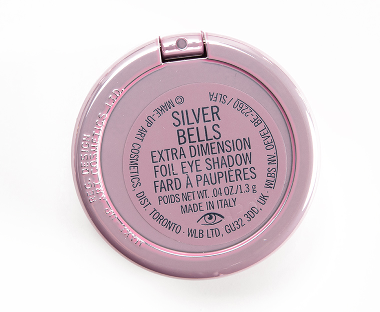 MAC Silver Bells Extra Dimension Foil Eye Shadow