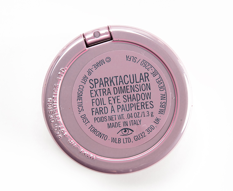 MAC Sparktacular Extra Dimension Foil Eye Shadow