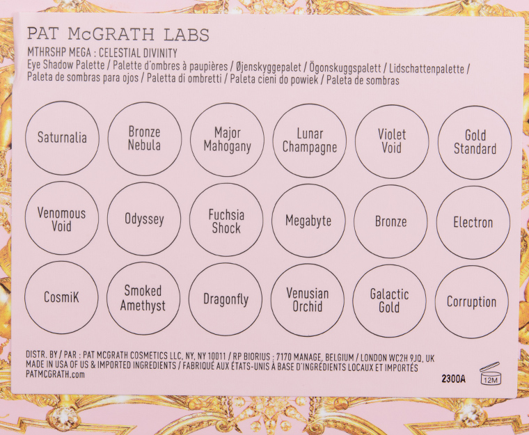 Pat McGrath Celestial Divinity Mega MTHRSHP Eyeshadow Palette
