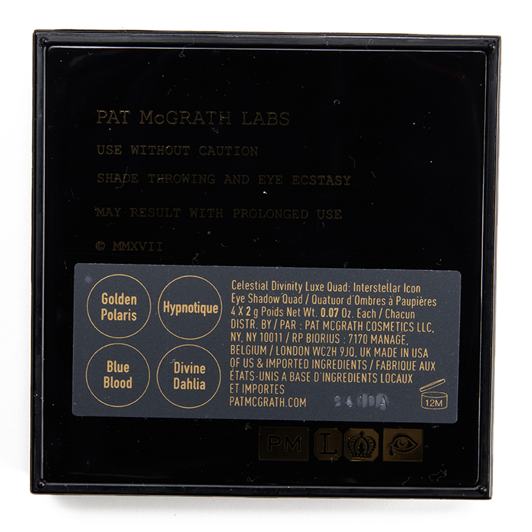 Pat McGrath Interstellar Icon Celestial Divinity Luxe Eyeshadow Quad
