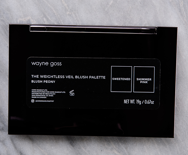 Wayne Goss Blush Peony The Weightless Veil Blush Palette