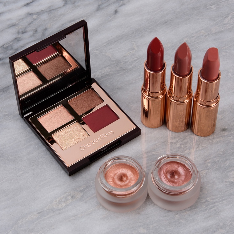 Charlotte Tilbury Fire Rose Collection + Super Lipsticks Swatches